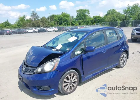 2013 Honda Fit Sport из США, поврежденный, VIN JHMGE8H66DC024961